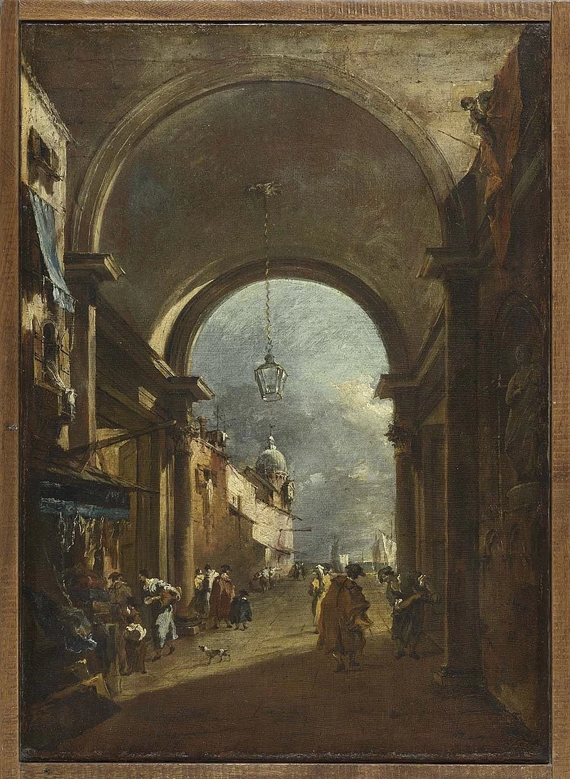 Veduta dal cancello - Bavarian State Painting Collections